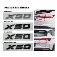 PROTON X50 EMBLEM LOGO - (ABS)