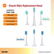 Replacement Head [3pcs] for Xiaomi Mijia Toothbrush T300 / T301 / T500 / T500C [ Regular or Sensitiv