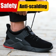 GUYISA safety shoes men Steel Toe breathable Anti-smash and anti-puncture safety boot