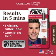 Just For Men Shampoo-In Hair Color - Dark Brown | Ammonia Free Hair Dye
