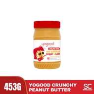 YOGOOD Peanut Butter No Sugar Crunchy 453g (No added Sugar & Salt)