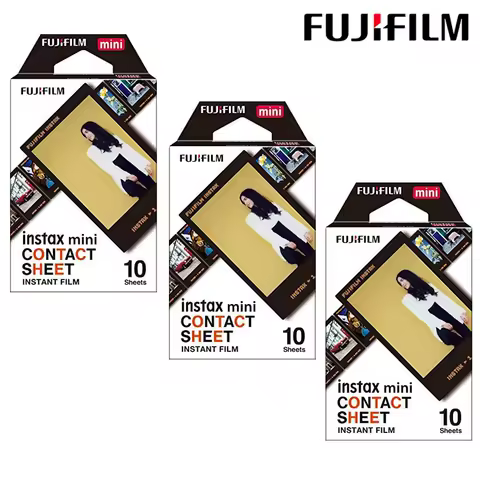 Fujifilm Instax Mini Color Film Contact Instax Film 10-30 Sheets For Fuji Instax Mini 12 11 8 7+ 25 