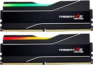 G.SKILL Trident Z5 Neo RGB Series (AMD Expo) DDR5 RAM 32GB (2x16GB) 6400MT/s CL32-39-39-102 1.40V Desktop Computer Memory UDIMM - Matte Black (F5-6400J3239G16GX2-TZ5NR)