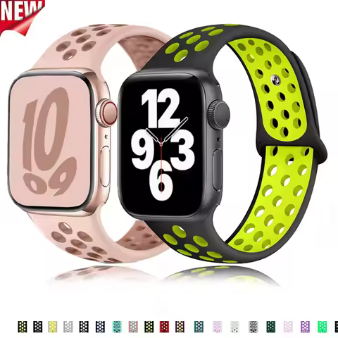 Sport strap For Apple Watch Band Ultra 49mm 44mm 45mm 38/40mm/41mm Silicone Pride Bracelet correa iW