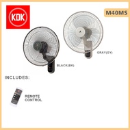 KDK Wall Fan M40MS 16inch with Remote Control