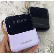 Sạc Dự Phòng Sendem P301 Chính Hãng 10000mAh Tích Hợp 4 Dây Sạc Nhỏ Gọn Thời Trang