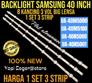 BACKLIGHT TV LED SAMSUNG 40 INCH UA-40M5000-UA-40M5100-UA-40N5000- UA-40N5100 BACKLIGHT TV SAMSUNG 4