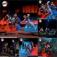 SEGA Japan Ver Demon Slayer Kimetsu No Yaiba Xross Link Figure Tanjiro Nezuko Kyojuro Akaza Demon Sl
