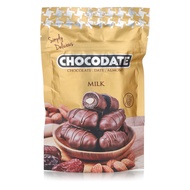 Dubai Speciality Chocodate Dattas Chocolate Milk Date Nutty Heart Black Chocolate Snack Nuts Special