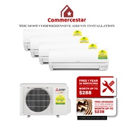 MITSUBISHI ELECTRIC STARMEX R32 SYSTEM 4 (INSTALLATION INCLUDED FREE UPGRADED MATERIALS)