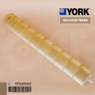 001H206799AN ใบพัดลมคอยล์เย็น YORK โบเวอร์แอร์ยอร์ค รุ่น YHJF12XATCHA-RX อะไหล่แอร์ ของแท้ศูนย์ //W6