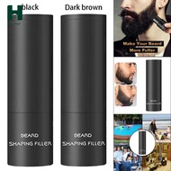 [Homyl] Beard Shadow Concealer Pen Waterproof Beard Pen Filler Trimming Stick for Repair Shape Defin
