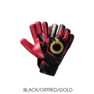 Ortuseight Conqueror GK Gloves Junior Kids Goalkeeper Gloves - Black Ortred Original Ortus