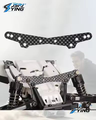 Carbon Fiber Suspension Bracket Lightweight Upgrade Spare Parts Fit Tamiya DT04 Fighter NXGEN 58741 