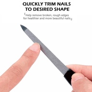 Double-sided Polishing Nail File Nail Tool Stainless Household Manicure File Strip Steel Sand G9z7