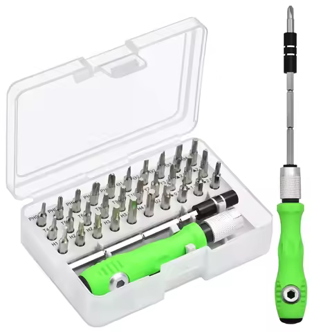 Multifunctional tool screwdriver set 32 in 1 screwdriver machine electronic product maintenance and 