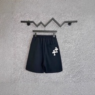 AN61 Chro*CH 25ss Summer New Five-Point Embroidered Terry Shorts Unisex