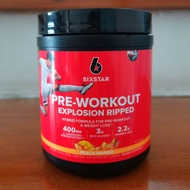 🎈Muscletech​ Sixstar pre-workout​ Explosion​ ripped 30 servings (เพิ่มแรงในการออกกำลังกาย)​