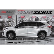 INNOVA STICKERS INNOVA CAR ACCESSORIES STICKERS Zenix