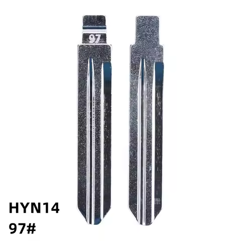 OEM 5Pcs 97# HYN14 Metal Blank Uncut Remote Key Blade For Hyundai Elantra For Keydiy KD Xhorse VVDI 