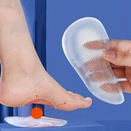 Forefoot Pad Foot Cushion Support Pad Silicone Foot Sole Cushion Shock Absorption Insole Arch Suppor