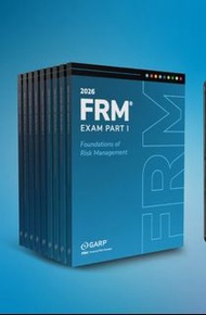 新版 2026 FRM Part 1 / 2 GARP Textbooks