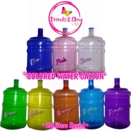 Round Water Dispenser/Container/GALLON with LID 20LITERS/5GALLON SIZE