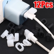 3/6/12Pcs Universal Charging Cable Plug Cover - Dustproof Silicone Cover - Data Line Plugs Protector