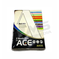 UNI ACE 120GSM A4 SIZE COLOUR PAPER (IVORY) (100 SHEETS)