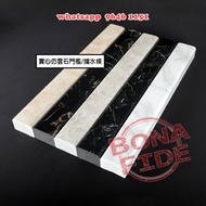 實心門檻/擋水條 大門浴室 PVC微晶石塑仿大理石紋 [WK36-51] Imitated Marbel Pattern Threshold 厚5cm 闊8cm (轉介師傅鑲嵌 PM另議)