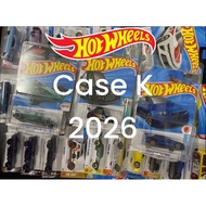 Hot Wheels Case K 2026, R34 AE86 Subaru Impreza WRX Supra F1 Aramco BMW M4 GT3