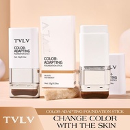 TVLV Two-In-One Brush Head Foundation Stick Moisturizing Non-Stick Powder Double-Headed Apply Founda