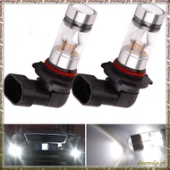 [S D K G] 2x 9005 HB3 6000K 100W 2323 LED Projector Fog Driving Light Bulbs White