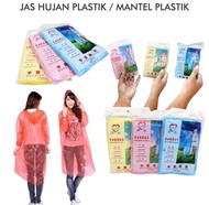 jas hujan plastik / mantel plastik / jas hujan plastik sekali pakai / mantel plastik sekali pakai / 