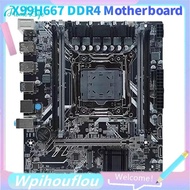 [HoME&life] X99H667 DDR4 Motherboard LGA 2011-3 H81/B85 Chip Supports 4X DDR4 RAM Gigabit Ethernet M