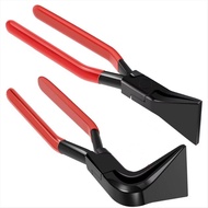 2PcsBender Hand Tool Sheet Metal Bender Hand Tool Cutters Benders Pliers for Metalworking Flattening