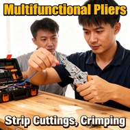Gross Strip Cuttings Multifunctional Pliers Crimping Foldable Gross Terminal Strip Cuttings