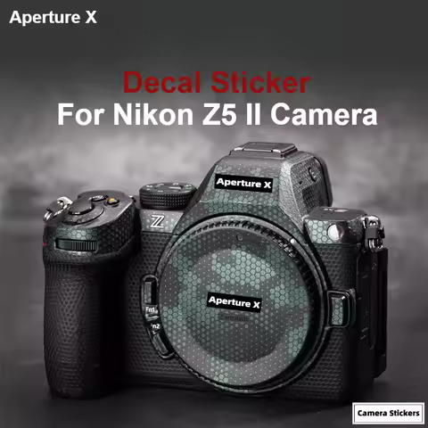 For Nikon Z5II Camera Sticker Z52 Camera Premium Decal Skin for Nikon Z5 Mark II Camera Skin Z5 II W
