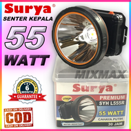 Original 100% Senter Kepala Surya Selam Submarine 50 Watt atau 55 Watt WaterProof Isi Ulang Recharge