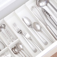 日本天馬 抽屜分隔/鏡櫃用ABS化妝品餐具收納籃-M-3入