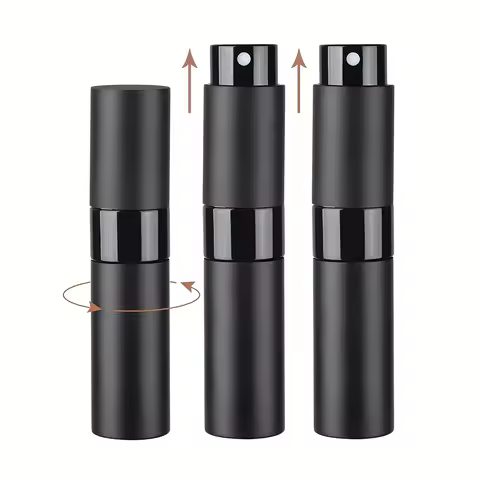 1/3 Piece 8ml Perfume Spray Bottle, Refillable, Travel, Easy Spray, Empty Cologne Dispenser, Portabl