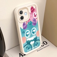 Casing hp for OPPO A3 4G A3 5G A3X 4G A3X 5G A3 Pro 5G A80 5G Case Cute Stacked Monster Image Case C
