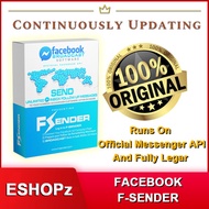 FACEBOOK F-SENDER [FB Version Auto Reply + Auto Chat to post customer]