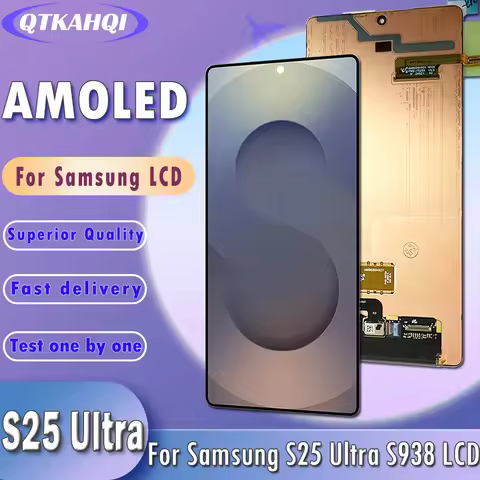 6.9" Dynamic LTPO AMOLED 120Hz For Samsung S25 Ultra LCD Display Touch Screen Digitizer For Samsung 