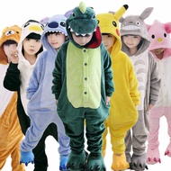 Unisex Kids Animal Kigurumi Pajamas Cosplay Costume Jumpsuit Sleepwear Nightwear