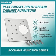Door Hinge Holder Plate Folding Hinge Plate/ for Table Support Cupboard Door/