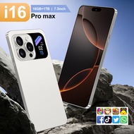 2025 Latest Smart Phone 7.3-inch Secondary Screen Phone 16+1T Android Phone i16pro Max