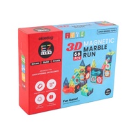 Okiedog EZLink 3D Magnetic Marble Run 66PCS - Children's Educational Toys