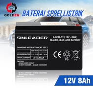 Aki VRLA ZEUS 12v 8Ah Untuk UPS Aki Sepeda Listrik 12 Volt Anak Mobil Mobilan Aki Ride on Car Toys