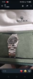 Rolex 勞力士 77080 黑面369 Full Set 齊格有紙有盒 31mm